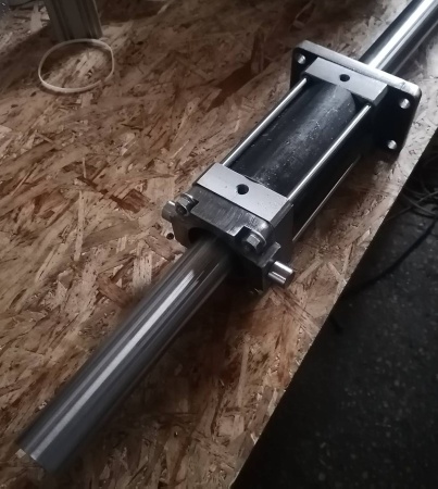 Пневмоцилиндр D-80 мм, ход 140 мм, ПТС.ПЦ.1505.00.000