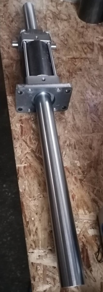 Пневмоцилиндр D-80 мм, ход 140 мм, ПТС.ПЦ.1505.00.000