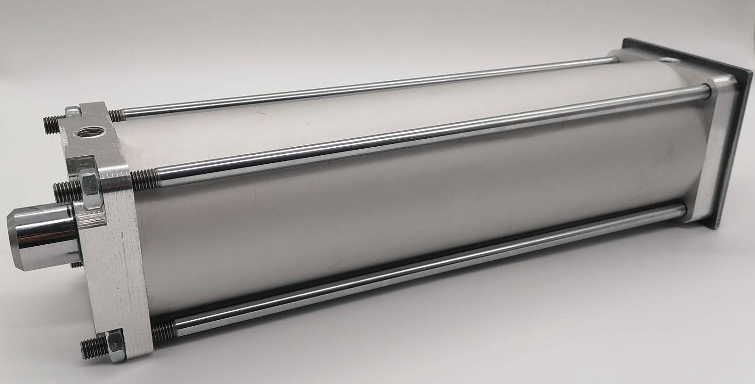 Пневмоцилиндр D-100 мм, ход 320 мм ММК