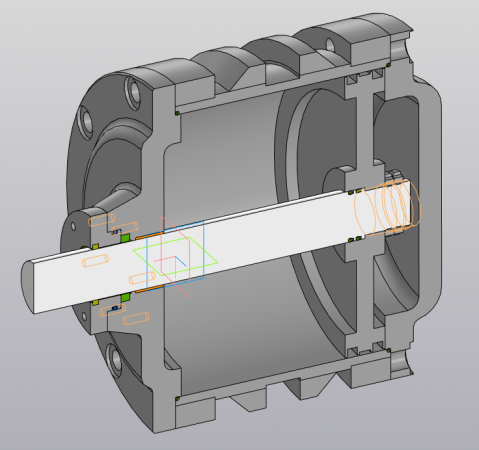 Пневмоцилиндр БЦ2-23.01.02.00